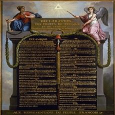 حقوق الإنسان والمواطن الفرنسي 1789